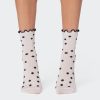 Polka Dot Frill Socks - Image 3