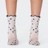 Polka Dot Frill Socks - Image 4