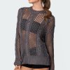 Cable Open Knit Sweater - Image 3