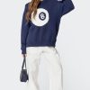Magic 8 Oversized Chunky Knit Sweater - Image 2