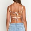 Galvis White Linen Blend Top - Image 5